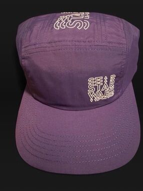 Purple Disney Parks Star Wars 5-panel Athletic Cap